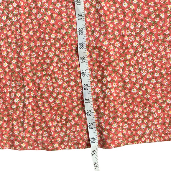 NWT Free People Lorelei Floral Daisy Print Tie Back Midi Dress Size XS - Picture 8 of 9